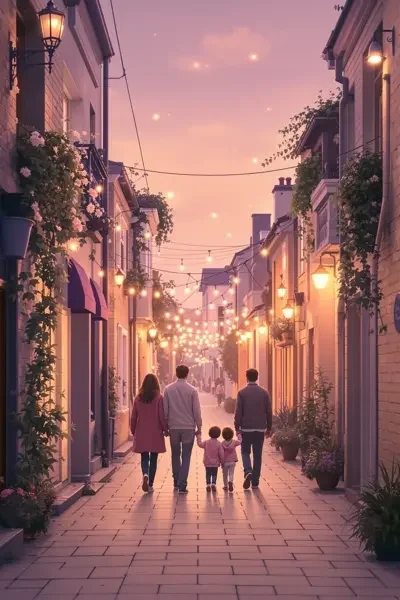 温暖的小巷 海报
